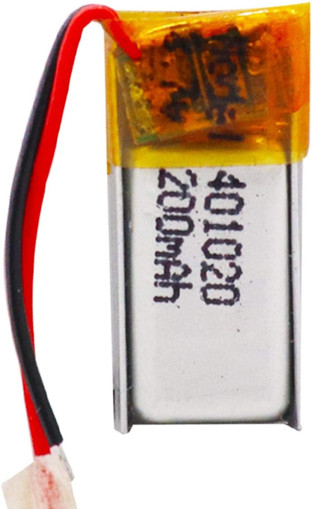 Amazon | 3.7V 200mAh 401020リチウムポリマーLi-PO充電式バッテリー